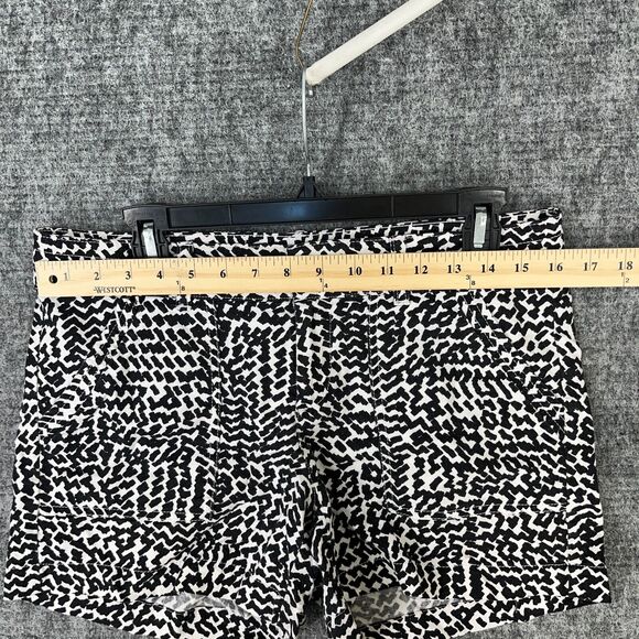 Banana Republic Shorts Womens 4 Print Cotton Chino Utility 4" Inseam Mid Rise - Picture 6 of 10